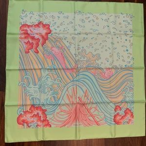 Hermes A Contre-Courant Scarf